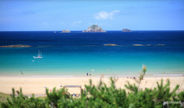 海人の風待ち浦、宇久。宇久島